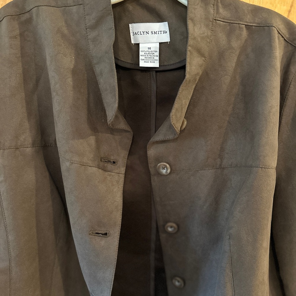 Jaclyn Smith Dark Brown Women's Jacket
